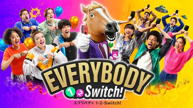 懐かしのローンチソフト『1-2-Switch』続編か？スイッチ新作『エブリバディ 1-2-Switch!』6月30日発売決定