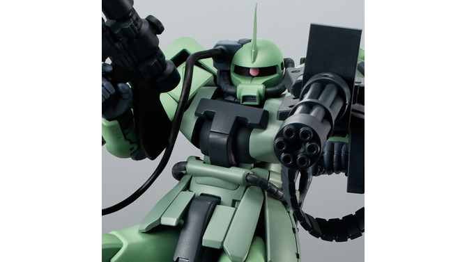 ROBOT魂「MS-06F-2 ザクII F2型（測距手用）ver.A.N.I.M.E.」が6月23日より予約開始！専用ジョイントでザメル砲座とラケーテン・ガルテンを装備可能