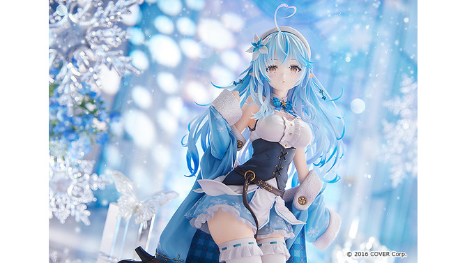 「ホロライブ」の人気VTuber「雪花ラミィ」フィギュアが予約受付開始！髪の毛の造形から透けた素材のスカートまで徹底再現