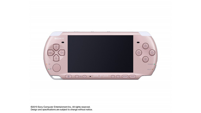 PSPに春の新色が数量限定で3月4日発売！「PSP-3000 ブロッサム・ピンク」