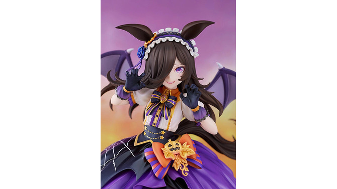 『ウマ娘』ライスシャワーの“ハロウィン”フィギュアが予約受付中！恥じらいながらもヴァンパイアになりきる表情は必見