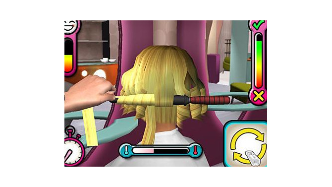 プロのカッティングテクニックが学べるヘアサロンのゲームがWii＆DSに