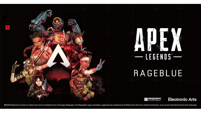 『APEX』がファッションブランド「RAGEBLUE」とコラボ！オクタン、ワットソンらがクールなアパレルアイテムに