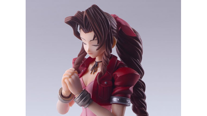 美しく祈る姿も完全再現！オリジナル版『FF7』よりエアリスのアクションフィギュアが再販決定―ロッドを持つ凛々しいポージングもできる