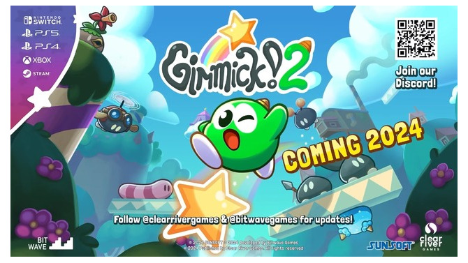 ファミコンのプレミア高難度ACTにまさかの続編！『Gimmick! 2』発表―2024年内に発売予定