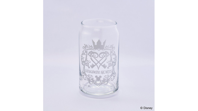 『キングダム ハーツ』のガラス製グラスがカッコ良い！「キーブレード」「ミッキー」、「XIII機関」のシンボルデザインがクール