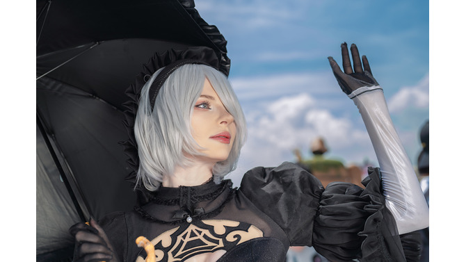 2B『NieR:Automata』／ソフィー（X：@PeachMilky_Cos）