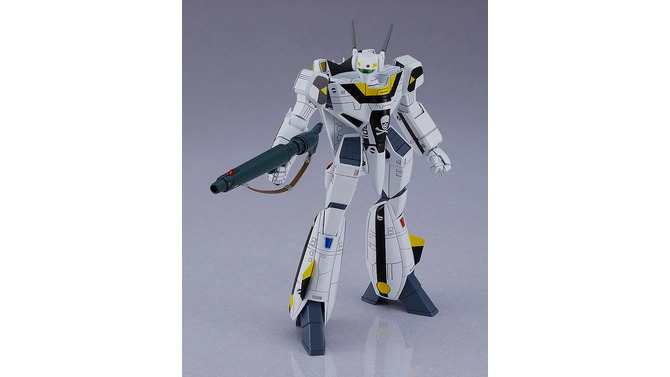 初代「マクロス」先輩から主人公へ受け継がれる「VF-1S」が、バトロイド形態でプラモ化！付属パーツやデカールで細かな劇中シーンも完全再現