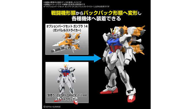 「ガンダムSEED  MSV」より「ガンバレルストライカー」がガンプラ化！既存商品と組み合わせて「ガンバレルストライクガンダム」も再現可能