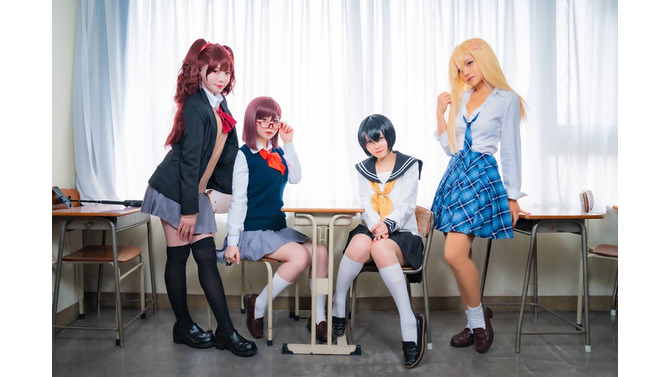 ゲームアプリ『2.5次元の誘惑』リリース記念！美女コスプレイヤーたちが次元の壁を超えてやってくる【画像38枚】