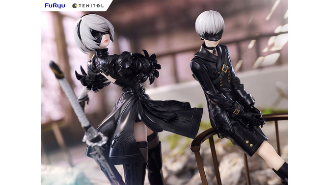 スラリと伸びた美脚に見惚れる！アニメ『NieR:Automata』より「2B」「9S」フィギュアの予約締切が迫る