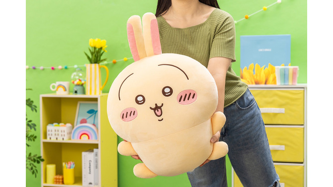 どうあがいても「うさぎ」が当たる！注目のちいかわ「うさぎだらけくじ」発売開始ーA賞のぬいぐるみは“超 BIG”