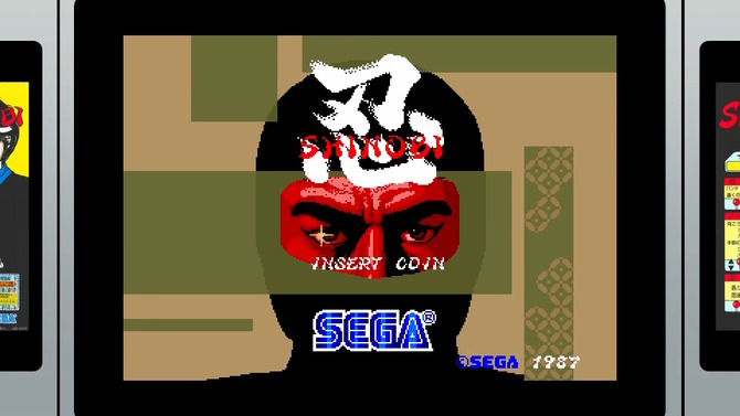 ※画像は『SEGA AGES SHINOBI 忍』のもの。