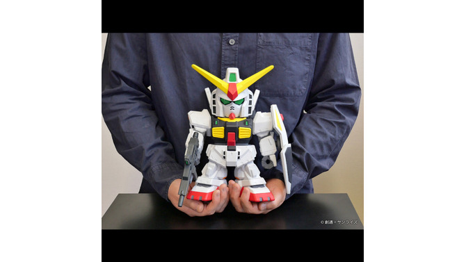 全高約23cmの圧倒的存在感！「Zガンダム」より、SDタイプの「RX-178 ガンダムMk-II」ジャンボソフビフィギュアが二次受注