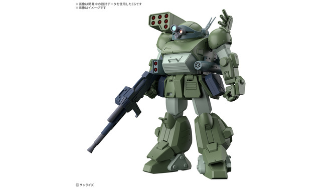 OVA「装甲騎兵ボトムズ」より「スコープドッグターボカスタム」がHGシリーズで立体化！！ジェットローラーダッシュ・ユニットの展開・収納を再現