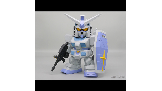 全高約23cmの圧倒的存在感！SDタイプの「RX-78-3 G-3ガンダム」ジャンボソフビフィギュア登場