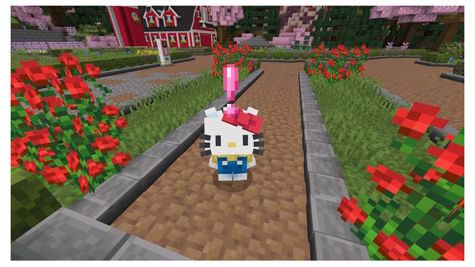 「仕事はむしろ全部選んでる」四角いキティちゃんが『マイクラ』に訪れるサンリオコラボDLC「Hello Kitty and Friends」リリース！「シナモロール」や「クロミ」たちと台風を乗り越え四季を過ごす農園生活