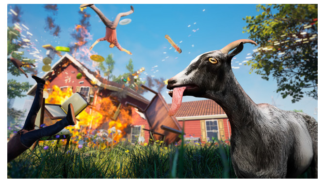 帰ってきたカオスなヤギゲー『Goat Simulator Remastered』PS5パッケージ版発売決定！