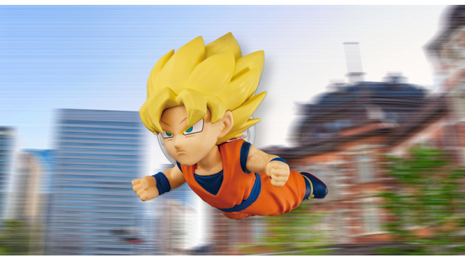 悟空たちが飛んでるように見える！「ドラゴンボール」新感覚マスコットフィギュアが登場ー角度や向きを調整して楽しみ方無限大