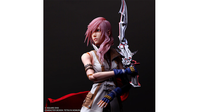 『FF13』より「ライトニング」アクションフィギュアが予約受付中！新ギミック“可動する眼球”で幅広いシチュエーション表現が可能に