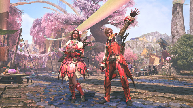 『モンハンワイルズ』季節イベント「交わりの祭事【花舞の儀】」詳細解禁！新たな防具「桜波αシリーズ」が和装好きに刺さる