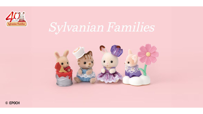 ユニクロ「シルバニアファミリー」のUTコレクションが7月25日発売！ショコラウサギの赤ちゃんと仲間たちを可愛らしくデザイン