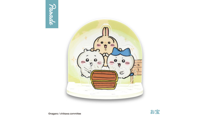 「ちいかわ ジオラマアクリルスタンド3」が5月下旬よりカプセルトイに展開！フロアを沸かせる「パジャマパーティーズ」など全5種