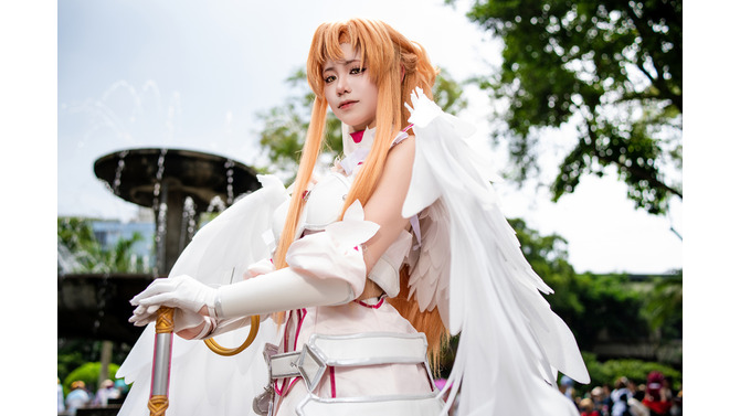 アスナ「ソードアート・オンライン」／白狐（Instagram：baihuhuuu）