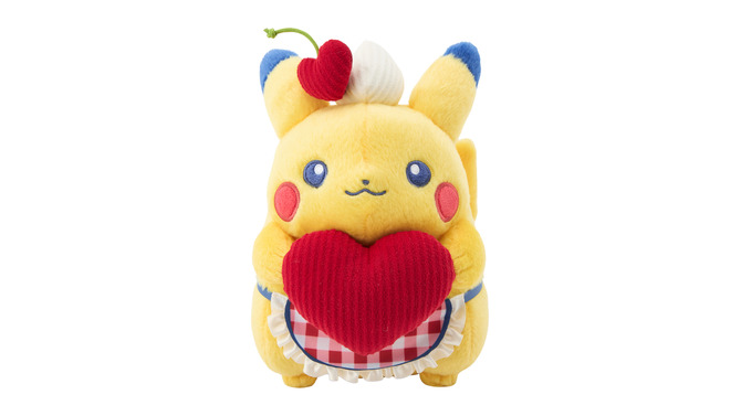 『ポケモン』即完売となった「PIKACHU DINER」が受注販売開始！ハートを持ったピカチュウの可愛いぬいぐるみ、マスコット計3商品