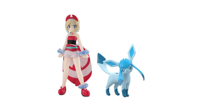 並べて飾りたい！「ポケモンスケールワールド」ヒスイ地方より「カイ＆グレイシア」「セキ＆リーフィア」が立体化