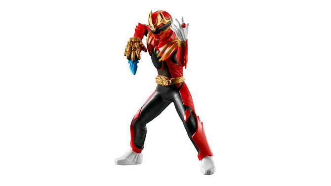 人気の“レッド”揃い！「スーパー戦隊」50周年記念にガシャポンフィギュアが発売ーゴジュウウルフやドンモモタロウ含む全4種