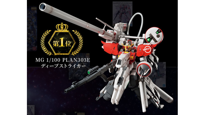 「MG決選投票2025」で「ディープストライカー」が1位に輝く！販売方法はじめ、「ターンX」「ジ・O」などその他再販ガンプラも一挙案内