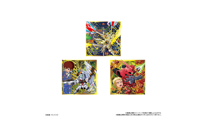 「逆襲のシャア」から「ジークアクス」まで全36種！にふぉるめ「 機動戦士ガンダム 」シールウエハース第4弾発売、テーマは“自由を求める宇宙での戦闘”