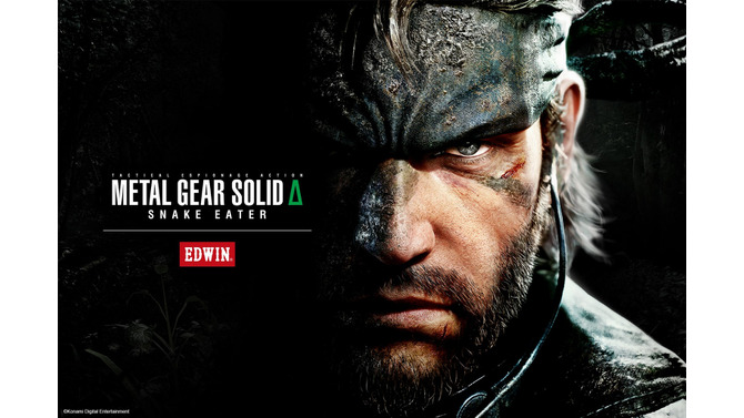 『METAL GEAR SOLID Δ』発売記念として「EDWIN」とコラボ！作品の世界観を表現した全4アイテム
