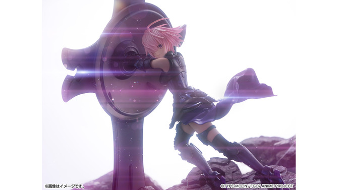 儚くも美しい笑顔…「FGO」劇場版アニメ「終局特異点 冠位時間神殿ソロモン」より、主人公をかばうマシュがフィギュアに