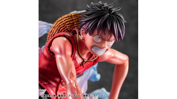 「ワンピース」より「モンキー・D・ルフィ」が “ギア2”で立体化！インパクト溢れる初登場シーンを、周りのエフェクトと共にそのまま再現