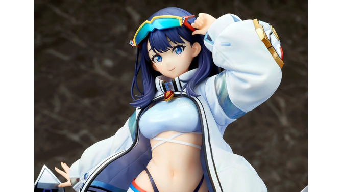 ホットパンツから覗く太もも！「グリッドマン ユニバース」より「宝多六花」が、お腹もセクシーなオリジナル衣装でフィギュア化