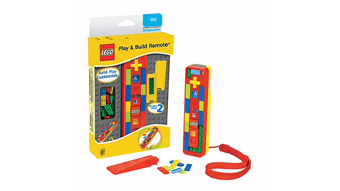 レゴの作ったWiiリモコン ― ブロック遊びとリモコンのすてきなコラボ