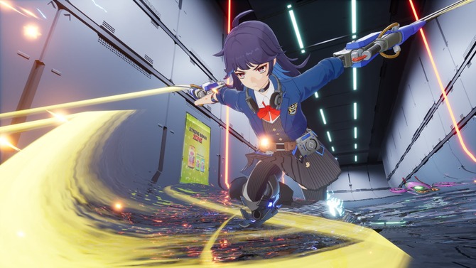 オフィスを「ぶっ壊したい」社会人よ、『ゼンシンマシンガール』に集え！D3Pらしさがたっぷり感じられる“爽快＆破壊ACT”を試遊プレイ【TGS2025】