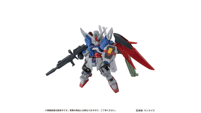 「デスティニーガンダムSpecII」が“最終決戦仕様”で舞い降りる！光の翼や赤い関節を付属し「モビルスーツ アンサンブル」に出撃