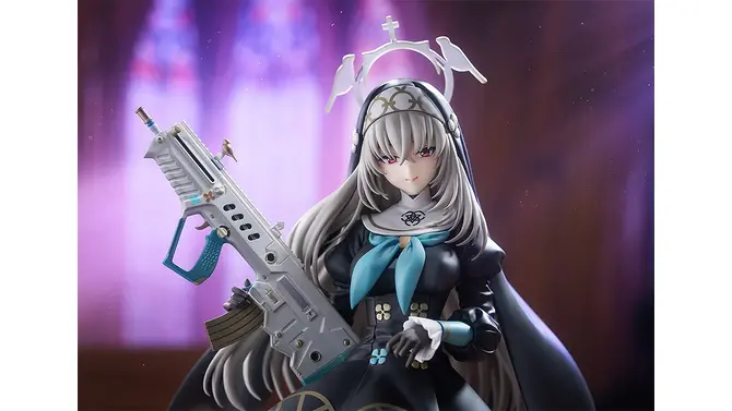 『ブルアカ』より「サクラコ」が黒色のシスター服で立体化！固有武器「浄化の織り手」も見応え十分