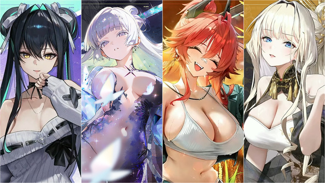 『勝利の女神:NIKKE』発表されたばかりの「ナユタ」、さらに「レッドフード」「リトルマーメイド」「クラウン」の新コスが登場！