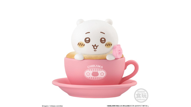 「ちいかわ」たちがラテアートに！小物入れにもなる食玩「キャラテアートケース」全8種