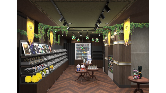 『FF14』特化ショップが秋葉原にオープン！ 「グリダニア」モチーフの店内に、先行販売グッズやノベルティが盛りだくさん