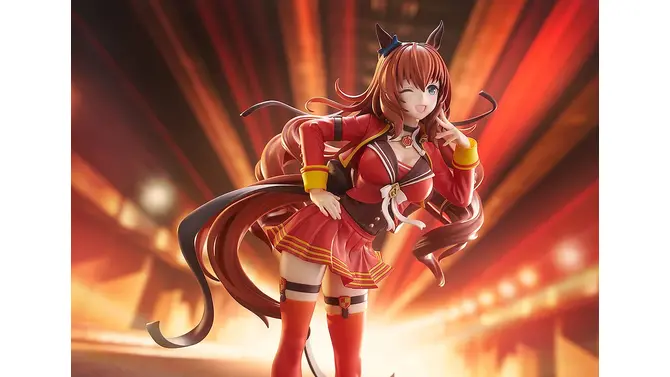 激マブな“スーパーカー”！『ウマ娘』より「マルゼンスキー」が鮮明な赤の勝負服でフィギュア化、可愛らしいウインクも魅力的