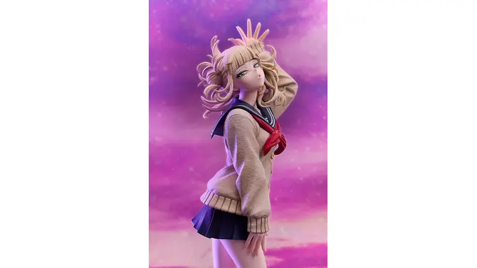 「ちぅ。」と血を吸いたそうに見える表情が魅力的！「ヒロアカ」リラックスモードの「トガヒミコ」が1/4スケールでフィギュア化