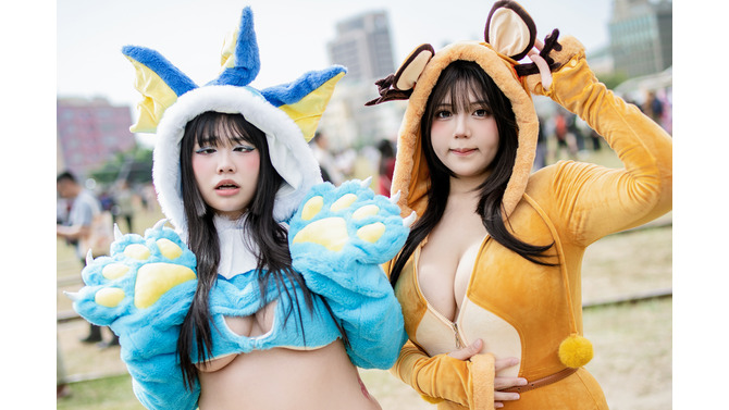 シャワーズ：Cheng chu chuan（Instagram：villamima669）、デデンネ：Cherry CI（Instagram：cherryglow1026）