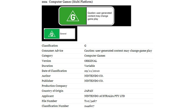 任天堂、謎の新タイトル3本をレーティングに提出