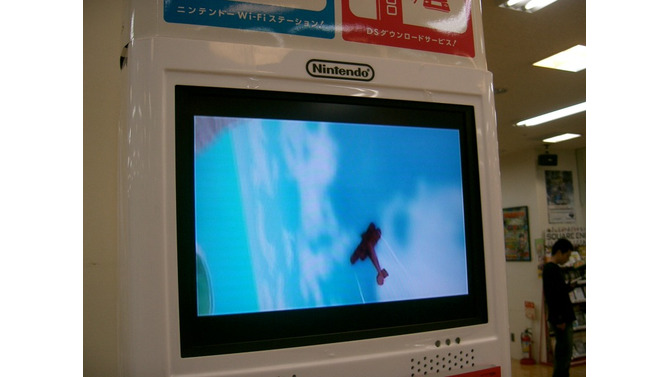 Wiiの映像が流れています