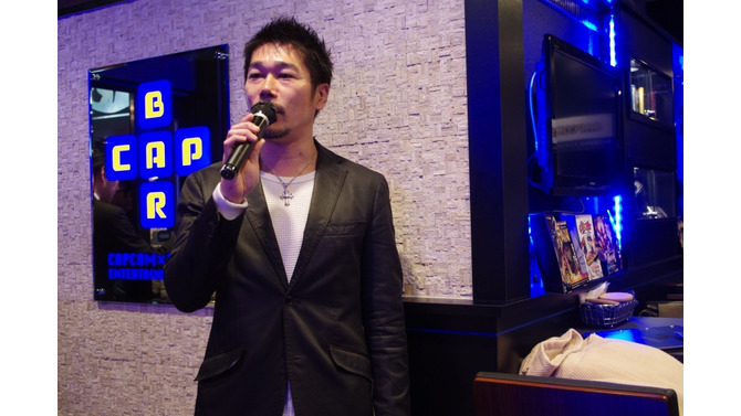 CAPCOM BAR ゼネラルプロデューサーの萩原良輔氏